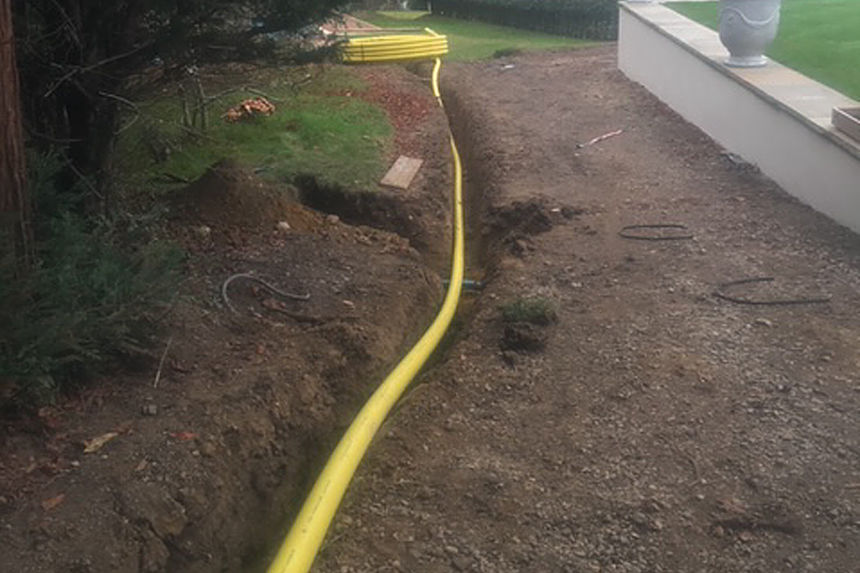 Gas Mains Installation