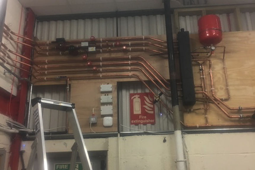 New boiler &  heating system