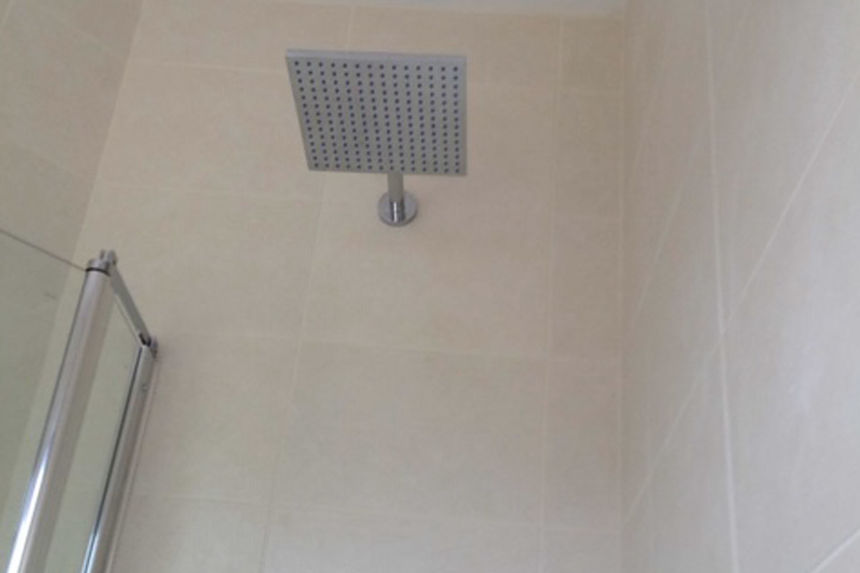 New shower
